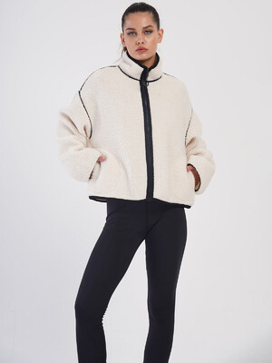 Купить Меховая короткая женская куртка VIENETTA PLUS 4051150000 в Украина