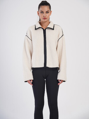 Купить Меховая короткая женская куртка VIENETTA PLUS 4051150000 в Украина в Lingerie.ua - Одяг для дому та відпочинку, Фото 13