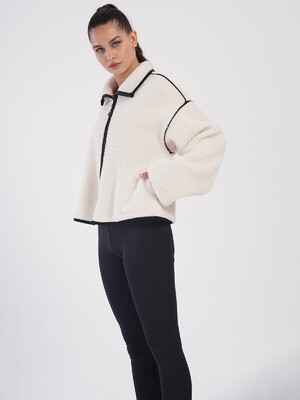 Купить Меховая короткая женская куртка VIENETTA PLUS 4051150000 в Украина в Lingerie.ua - Одяг для дому та відпочинку, Фото 11