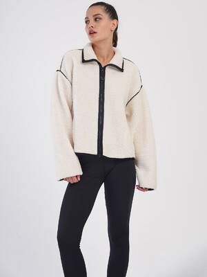 Купить Меховая короткая женская куртка VIENETTA PLUS 4051150000 в Украина в Lingerie.ua - Одяг для дому та відпочинку, Фото 9