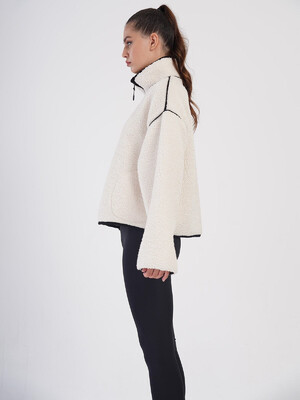 Купить Меховая короткая женская куртка VIENETTA PLUS 4051150000 в Украина в Lingerie.ua - Одяг для дому та відпочинку, Фото 7