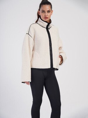 Купить Меховая короткая женская куртка VIENETTA PLUS 4051150000 в Украина в Lingerie.ua - Одяг для дому та відпочинку, Фото 6