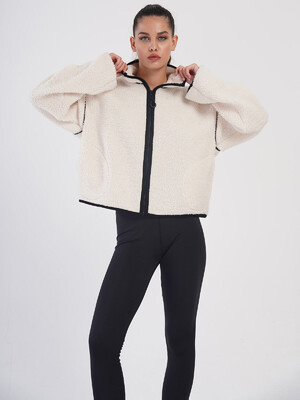 Купить Меховая короткая женская куртка VIENETTA PLUS 4051150000 в Украина в Lingerie.ua - Одяг для дому та відпочинку, Фото 3