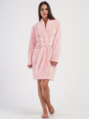 Купить Теплый плюшевый женский халат VIENETTA 4031190183 в Украина в Lingerie.ua - Одяг для дому та відпочинку, Фото 7