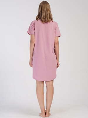 Купить Хлопковая туника большого размера с коротким рукавом VIENETTA 4053520000 в Украина в Lingerie.ua - Одяг для дому та відпочинку, Фото 14