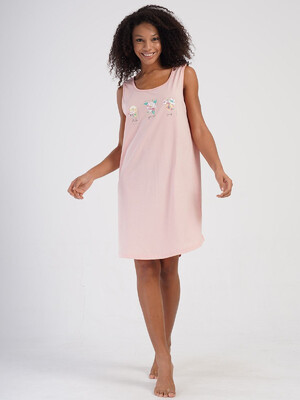 Бавовняна туніка великого розміру без рукавів VIENETTA 4070600000