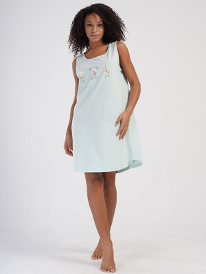 Купить Бавовняна туніка великого розміру без рукавів VIENETTA 4070600000 в Украина в Lingerie.ua - Одяг для дому та відпочинку, Фото 2