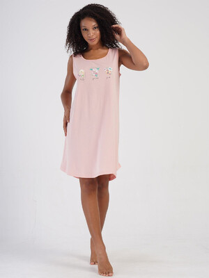 Купить Бавовняна туніка великого розміру без рукавів VIENETTA 4070600000 в Украина в Lingerie.ua - Одяг для дому та відпочинку, Фото 14