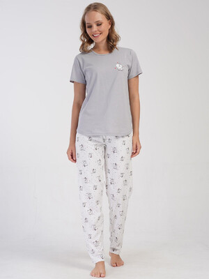 Купить Хлопковый домашний комплект с коротким рукавом VIENETTA 4081015802 в Украина в Lingerie.ua - Одяг для дому та відпочинку, Фото 2