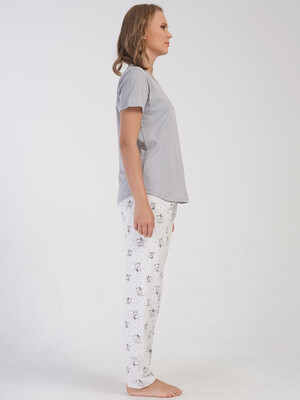 Купить Хлопковый домашний комплект с коротким рукавом VIENETTA 4081015802 в Украина в Lingerie.ua - Одяг для дому та відпочинку, Фото 5