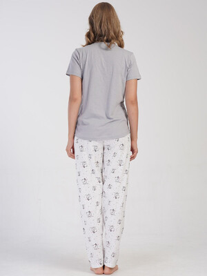 Купить Хлопковый домашний комплект с коротким рукавом VIENETTA 4081015802 в Украина в Lingerie.ua - Одяг для дому та відпочинку, Фото 8