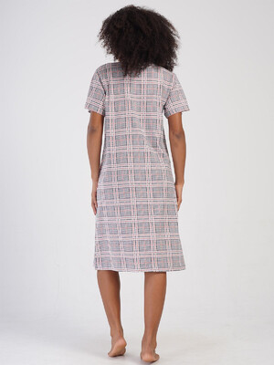 Купить Хлопковый халат на молнии VIENETTA 4070912057 в Украина в Lingerie.ua - Одяг для дому та відпочинку, Фото 3