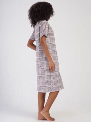 Купить Хлопковый халат на молнии VIENETTA 4070912057 в Украина в Lingerie.ua - Одяг для дому та відпочинку, Фото 7