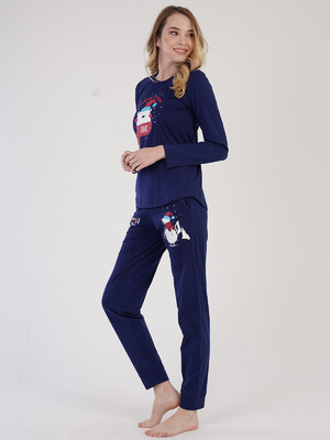 Купить Бавовняний домашній комплект з довгим рукавом VIENETTA 3032860000 в Украина в Lingerie.ua - Одяг для дому та відпочинку, Фото 2