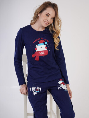 Купить Бавовняний домашній комплект з довгим рукавом VIENETTA 3032860000 в Украина в Lingerie.ua - Одяг для дому та відпочинку, Фото 11