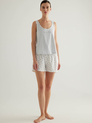 Купить Хлопковый комплект из майки и шорт HAYS 50115 в Украина в Lingerie.ua - Одяг для дому та відпочинку, Фото 1