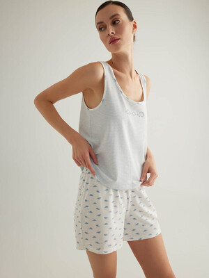 Купить Хлопковый комплект из майки и шорт HAYS 50115 в Украина в Lingerie.ua - Одяг для дому та відпочинку, Фото 10