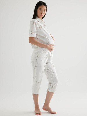 Купить Хлопковая классическая женская пижама с капри HAYS 50355 в Украина в Lingerie.ua - Одяг для дому та відпочинку, Фото 7