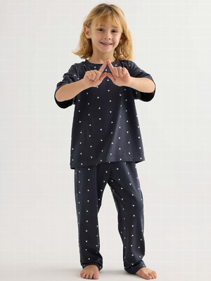 Купить Бавовняний дитячий домашній комплект із коротким рукавом HAYS 50532 в Украина в Lingerie.ua - Одяг для дому та відпочинку, Фото 2