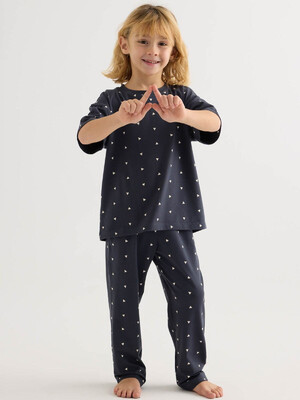 Купить Бавовняний дитячий домашній комплект із коротким рукавом HAYS 50532 в Украина в Lingerie.ua - Одяг для дому та відпочинку, Фото 3