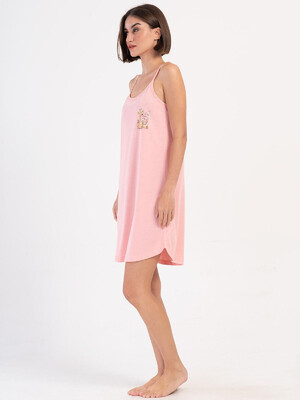 Купить Хлопковая домашняя туника на тонких бретельках VIENETTA 4070510000 в Украина в Lingerie.ua - Одяг для дому та відпочинку, Фото 15