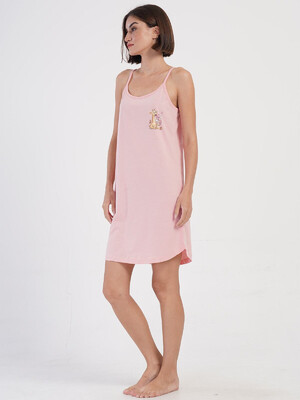 Купить Хлопковая домашняя туника на тонких бретельках VIENETTA 4070510000 в Украина в Lingerie.ua - Одяг для дому та відпочинку, Фото 12