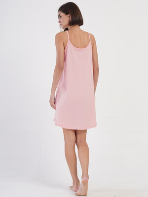 Купить Хлопковая домашняя туника на тонких бретельках VIENETTA 4070510000 в Украина в Lingerie.ua - Одяг для дому та відпочинку, Фото 16