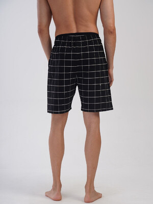 Купить Хлопковые шорты в клетку с карманами VIENETTA MAN 4032670191 в Украина в Lingerie.ua - Одяг для дому та відпочинку, Фото 2