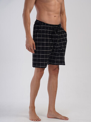 Купить Хлопковые шорты в клетку с карманами VIENETTA MAN 4032670191 в Украина в Lingerie.ua - Одяг для дому та відпочинку, Фото 3