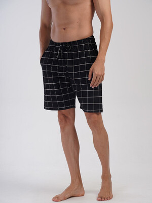 Купить Хлопковые шорты в клетку с карманами VIENETTA MAN 4032670191 в Украина в Lingerie.ua - Одяг для дому та відпочинку, Фото 6