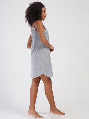 Купить Хлопковая домашняя туника на тонких бретельках VIENETTA 4070530000 в Украина в Lingerie.ua - Одяг для дому та відпочинку, Фото 15