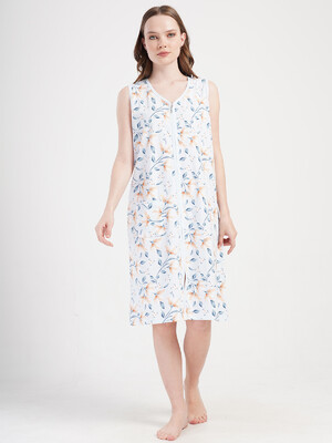 Купить Хлопковый халат женский на молнии VIENETTA 4091940710 в Украина