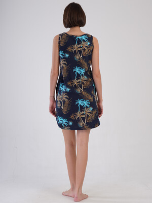 Купить Хлопковая домашняя туника на широких бретельках VIENETTA 4083106319 в Украина в Lingerie.ua - Одяг для дому та відпочинку, Фото 6