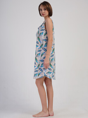 Купить Хлопковая домашняя туника летняя большого размера VIENETTA 4082158866 в Украина в Lingerie.ua - Одяг для дому та відпочинку, Фото 2