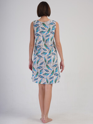 Купить Хлопковая домашняя туника летняя большого размера VIENETTA 4082158866 в Украина в Lingerie.ua - Одяг для дому та відпочинку, Фото 5