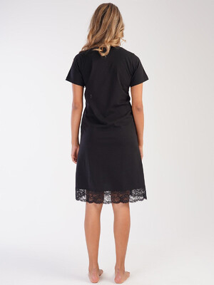 Купить Хлопковая ночная сорочка с кружевом VIENETTA 3010370000 в Украина в Lingerie.ua - Одяг для дому та відпочинку, Фото 7