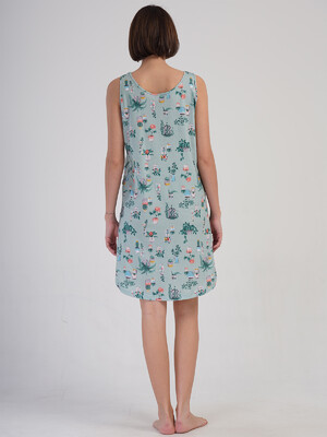 Купить Хлопковая туника на широких бретельках VIENETTA 4083911889 в Украина в Lingerie.ua - Одяг для дому та відпочинку, Фото 6