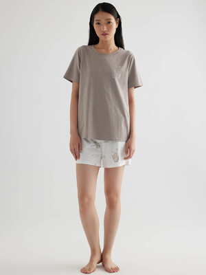 Купить Хлопковый домашний комплект из футболки и шорт HAYS 50357 в Украина в Lingerie.ua - Одяг для дому та відпочинку, Фото 1