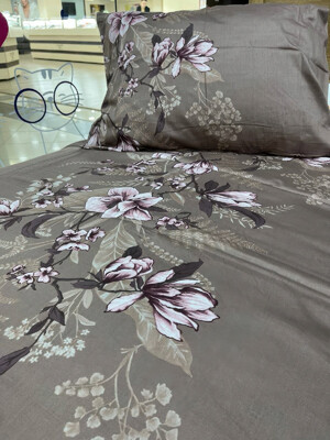 Полуторный комплект постельного белья из сатина