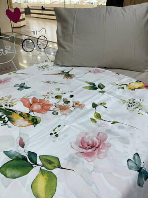 Купить Полуторный комплект постельного белья из сатина в Украина в Lingerie.ua - Одяг для дому та відпочинку, Фото 6