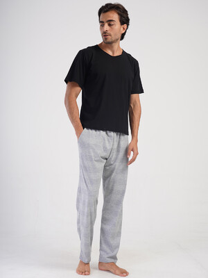 Купить Хлопковые домашние брюки мужские VIENETTA MAN 4081360372 в Украина в Lingerie.ua - Одяг для дому та відпочинку, Фото 6