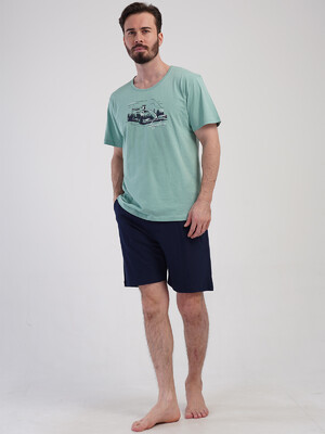 Купить Летний хлопковый костюм с шортами VIENETTA MAN 4120160000 в Украина в Lingerie.ua - Одяг для дому та відпочинку, Фото 4