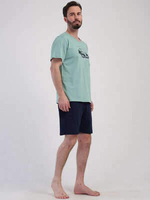 Купить Летний хлопковый костюм с шортами VIENETTA MAN 4120160000 в Украина в Lingerie.ua - Одяг для дому та відпочинку, Фото 5