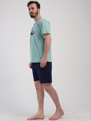 Купить Летний хлопковый костюм с шортами VIENETTA MAN 4120160000 в Украина в Lingerie.ua - Одяг для дому та відпочинку, Фото 6