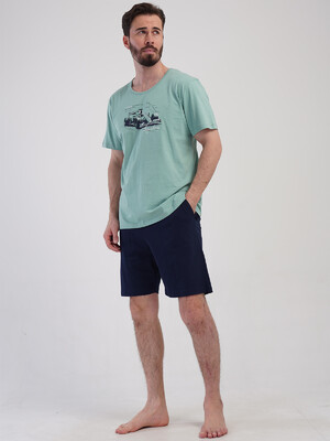 Купить Летний хлопковый костюм с шортами VIENETTA MAN 4120160000 в Украина в Lingerie.ua - Одяг для дому та відпочинку, Фото 8