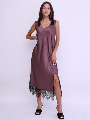 Купить Шелковая ночная сорочка с кружевом LINGERIE 170269-2 в Украина в Lingerie.ua - Одяг для дому та відпочинку, Фото 10