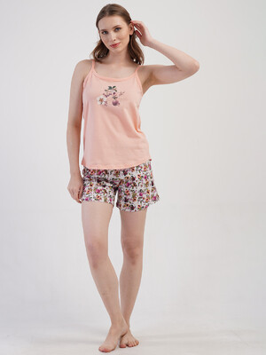 Купить Хлопковый комплект с шортами VIENETTA 4092412050 в Украина в Lingerie.ua - Одяг для дому та відпочинку, Фото 4