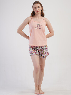 Купить Хлопковый комплект с шортами VIENETTA 4092412050 в Украина в Lingerie.ua - Одяг для дому та відпочинку, Фото 5