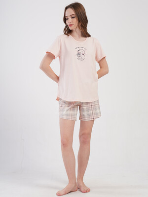 Купить Хлопковый комплект с шортами VIENETTA 4084894206 в Украина в Lingerie.ua - Одяг для дому та відпочинку, Фото 11