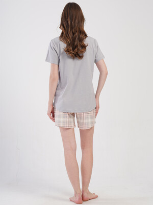 Купить Хлопковый комплект с шортами VIENETTA 4084894206 в Украина в Lingerie.ua - Одяг для дому та відпочинку, Фото 8